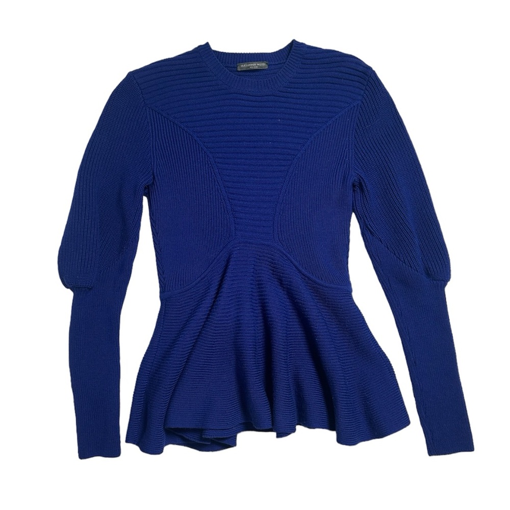 Alexander McQueen Blue Sweater